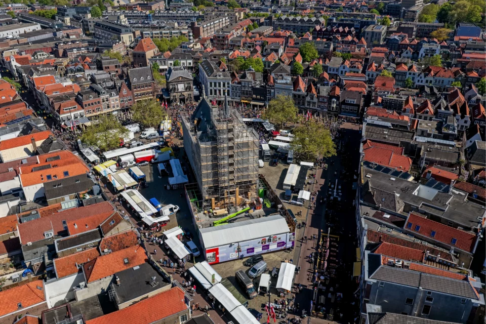 restauratie en verduurzaming oude stadshuis Gouda